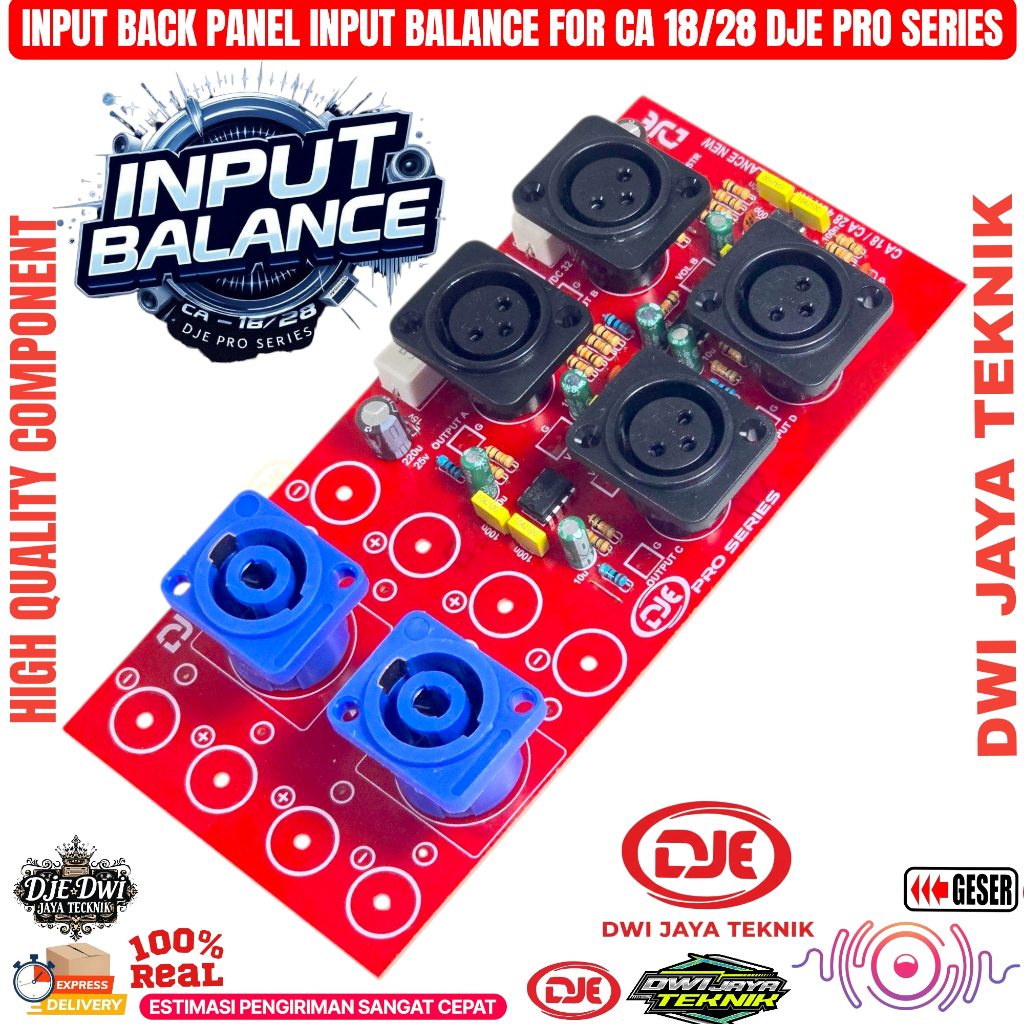 KIT INPUT BALANCE BACK PANEL CA KIT BELAKANG PANEL CA 18 28 N7001