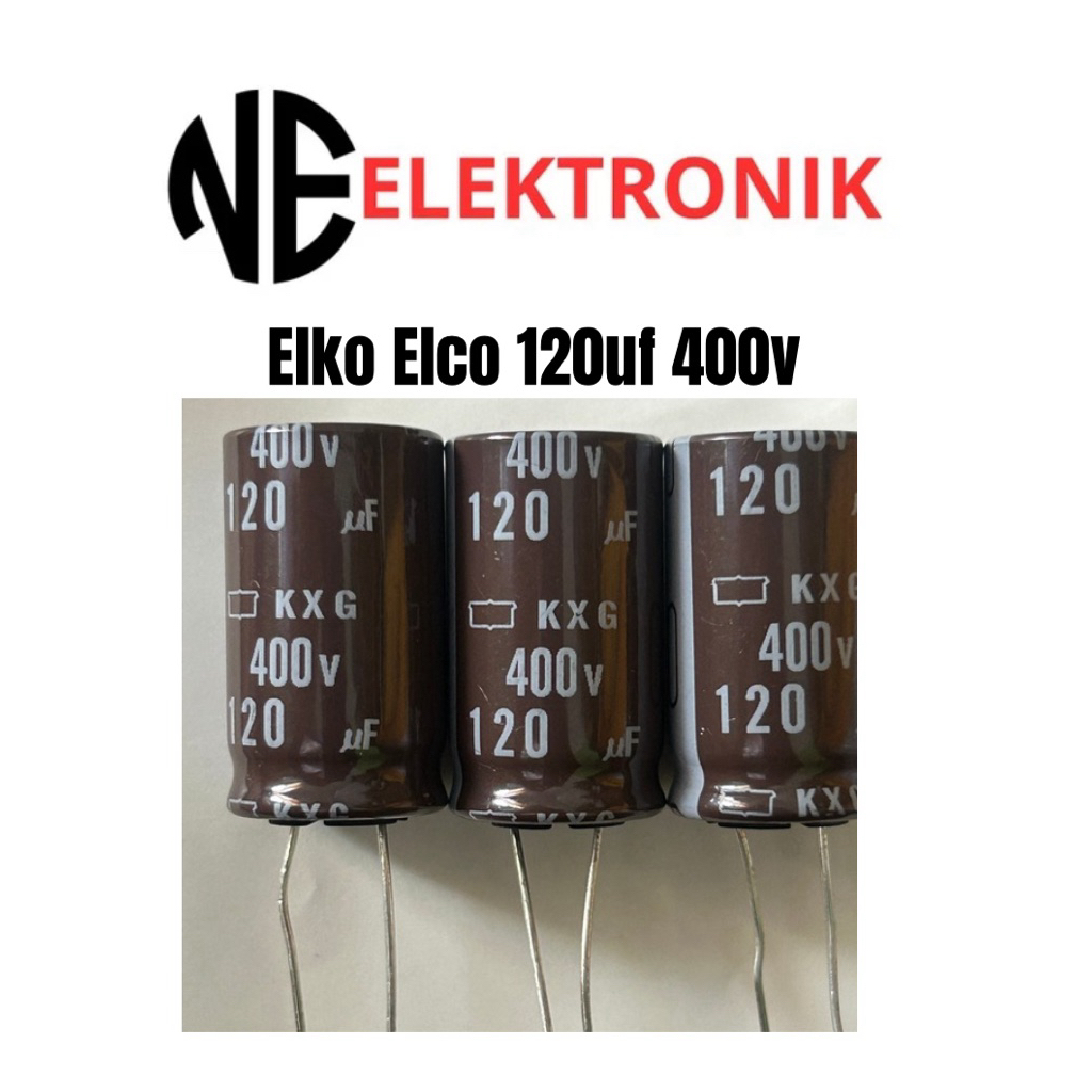 Elko Elco 120uf 400v Original