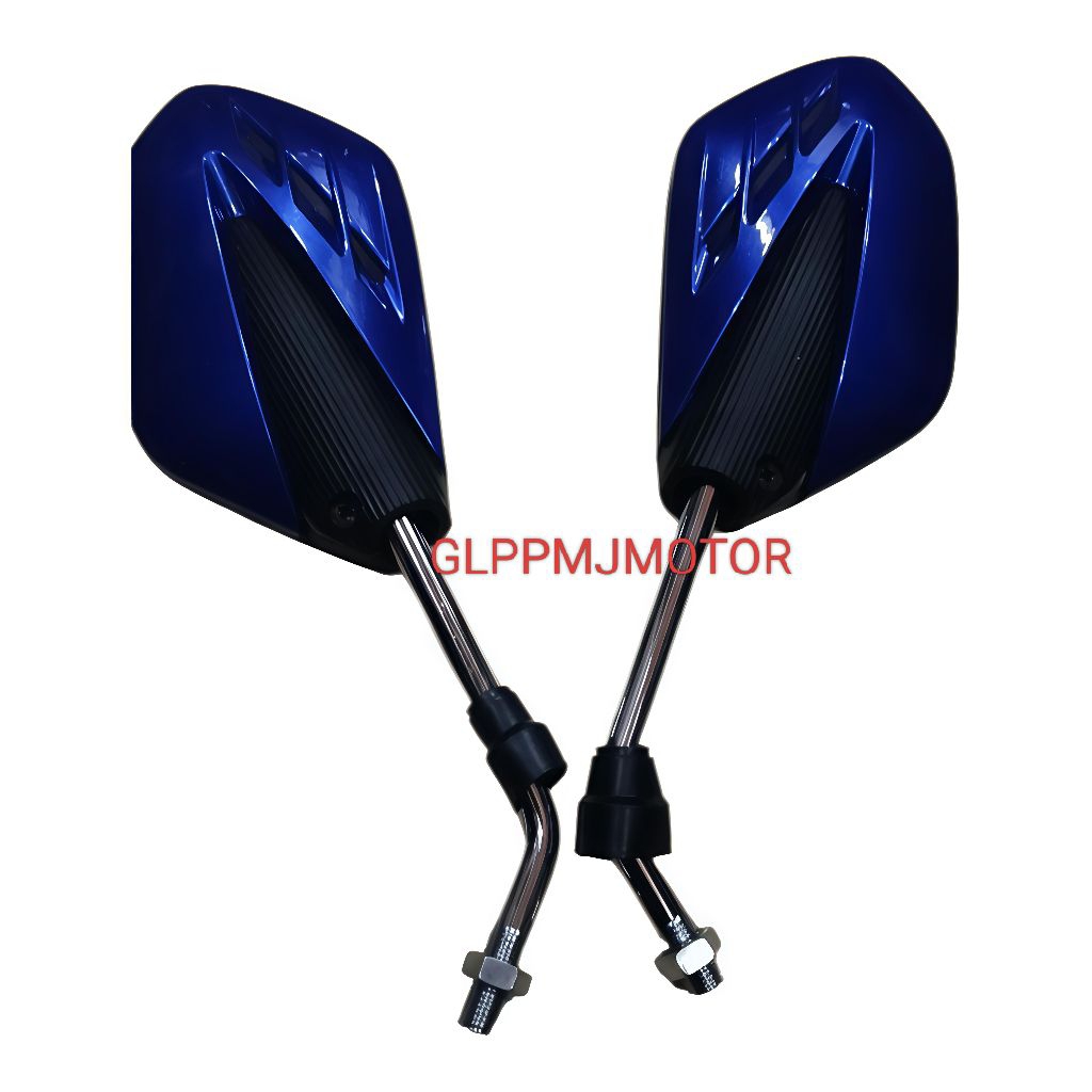 Spion Variasi Racing TST Biru Universal Untuk Semua Motor Beat Vario Mio Supra Karisma Revo Blade Vi