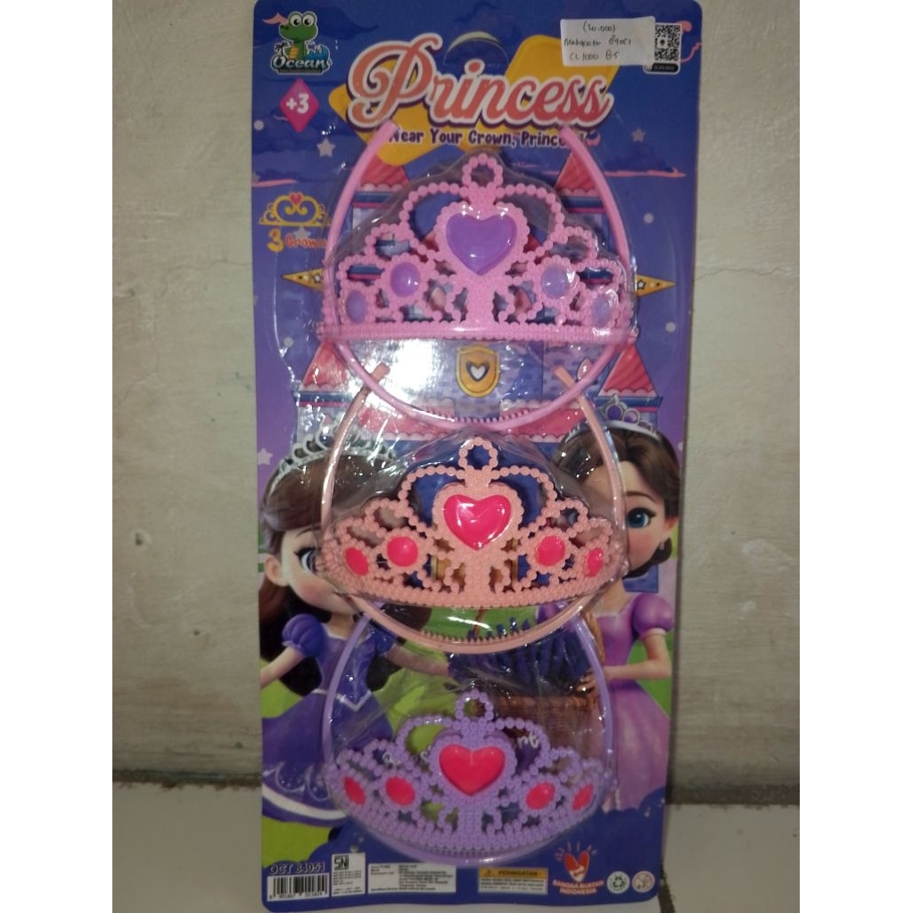 mainan anak perempuan mahkota anak