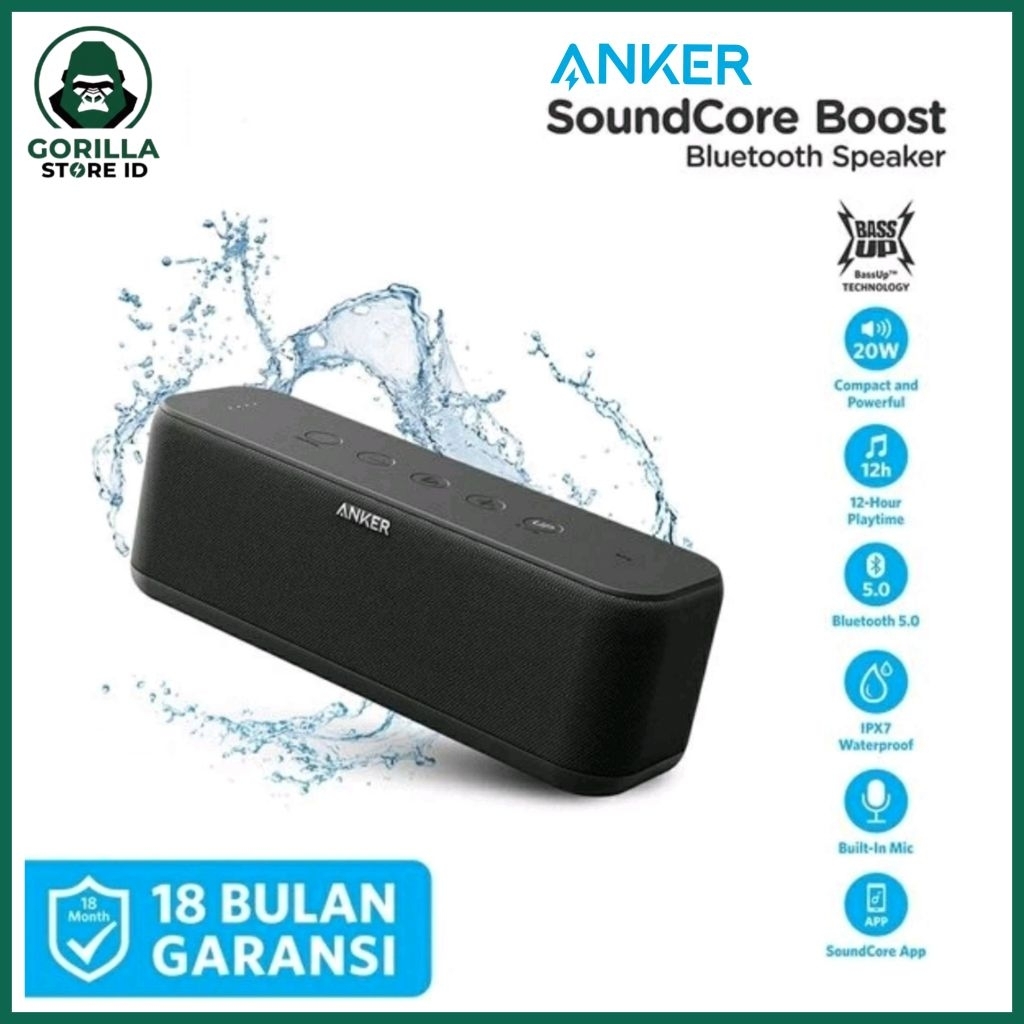 Speaker Bluetooth Anker Soundcore Boost - A3145
