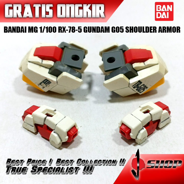 BANDAI MG 1/100 RX-78-5 GUNDAM G05 SHOULDER ARMOR MG1990