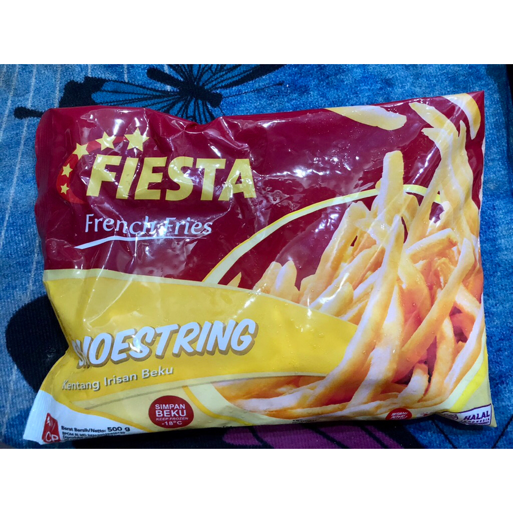Fiesta kentang goreng shoestring/ kentang goreng panjang