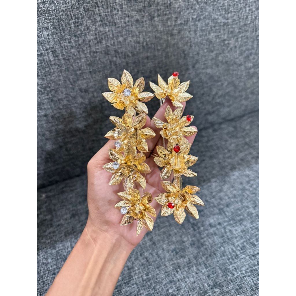 Semanggi Bunga Melati Putih Merah & Putih