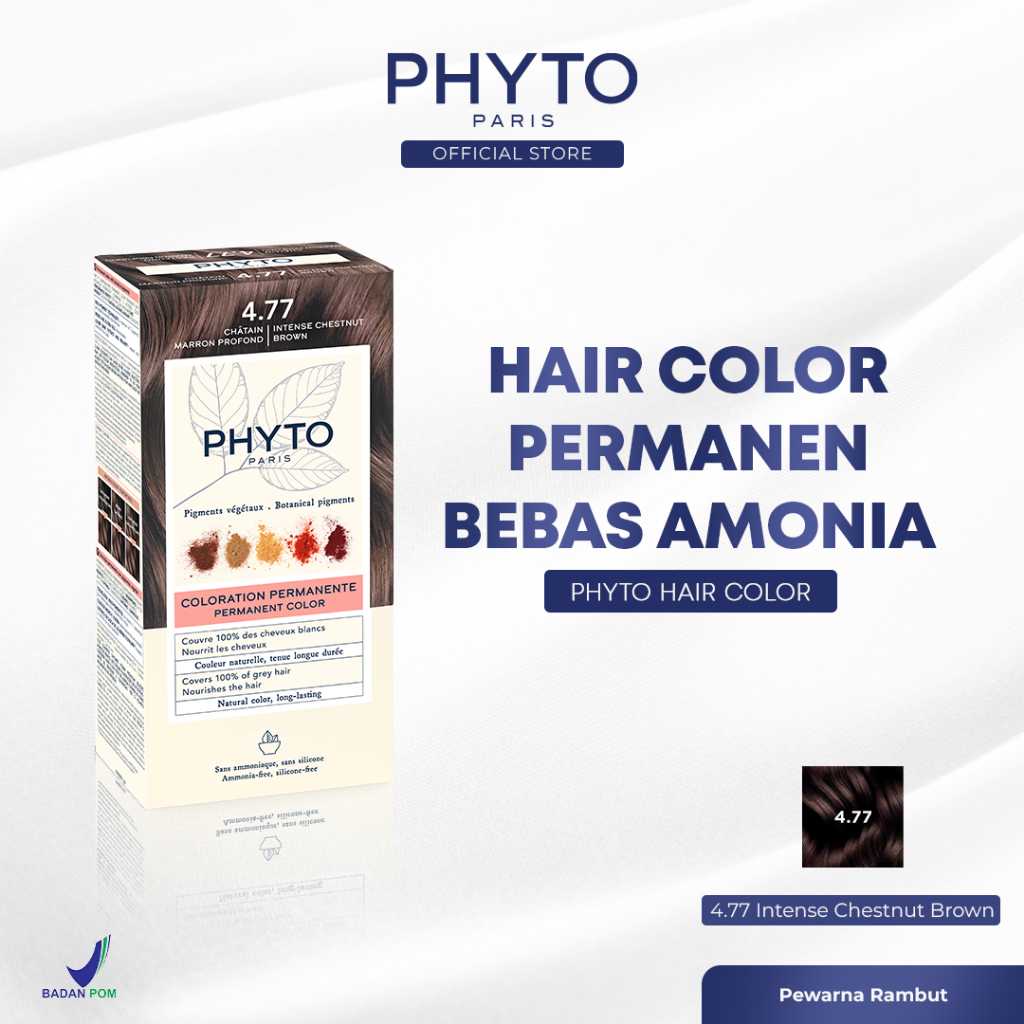 PHYTO PARIS Phyto Permanent Color Kit 4.77 Intense Chestnut Brown