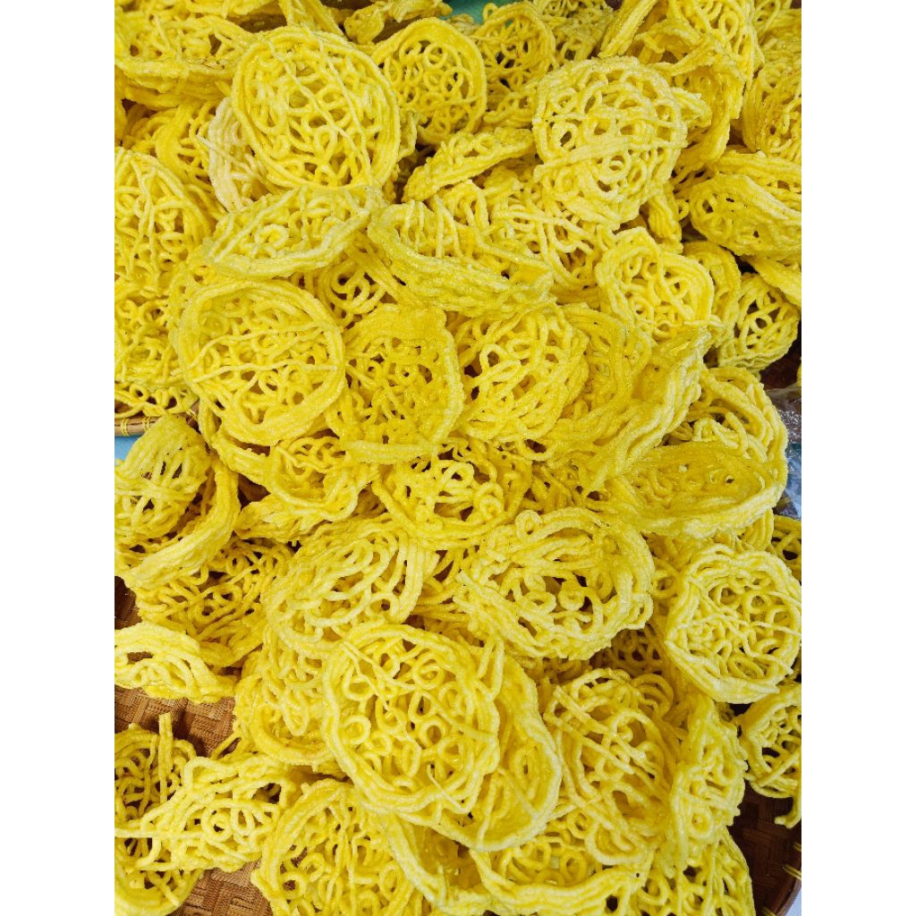 Kerupuk Mie Kuning Mentah
