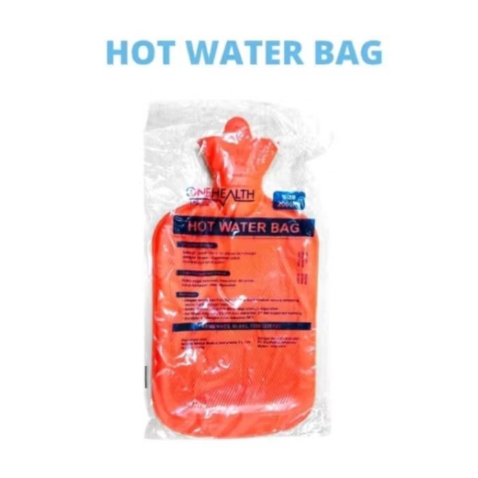ONEHEALTH Hot Water Bag/ kantong air panas/ kantong kompres silicon / alat kompres