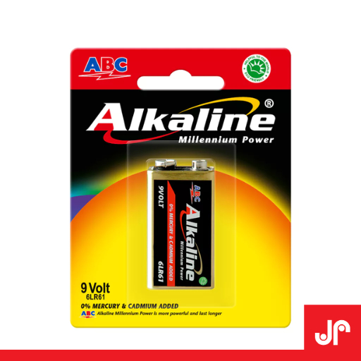 ALKALINE BATERAI ABC ALKALINE 9V 1B / BATERAI KOTAK ALKALINE