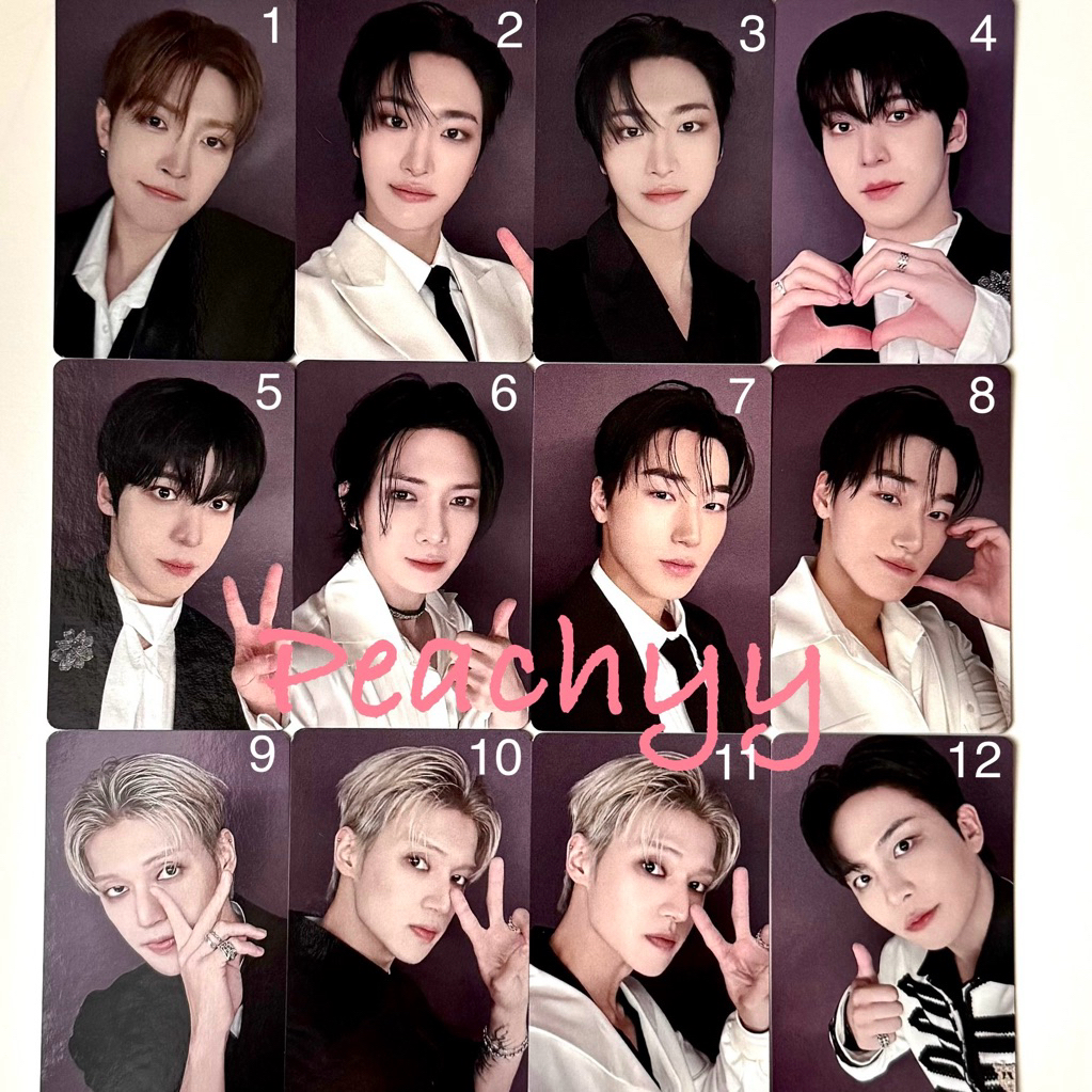 ATEEZ In Your Fantasy Japan Concert Trading Card Official