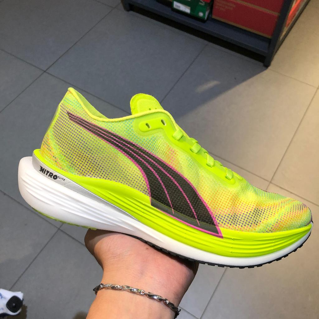 Puma Sepatu Lari Wanita Deviate Nitro Elite 2 Psychedelic Rush Wn 380089 01