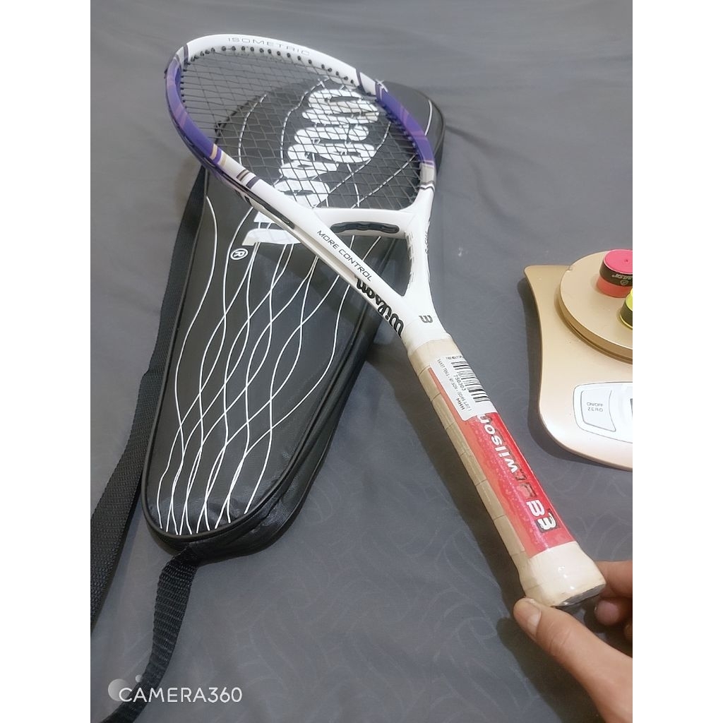 RAKET TENIS WILSON K FACTOR S-SHIFT 1 ISOMETRIC 301 GRAM