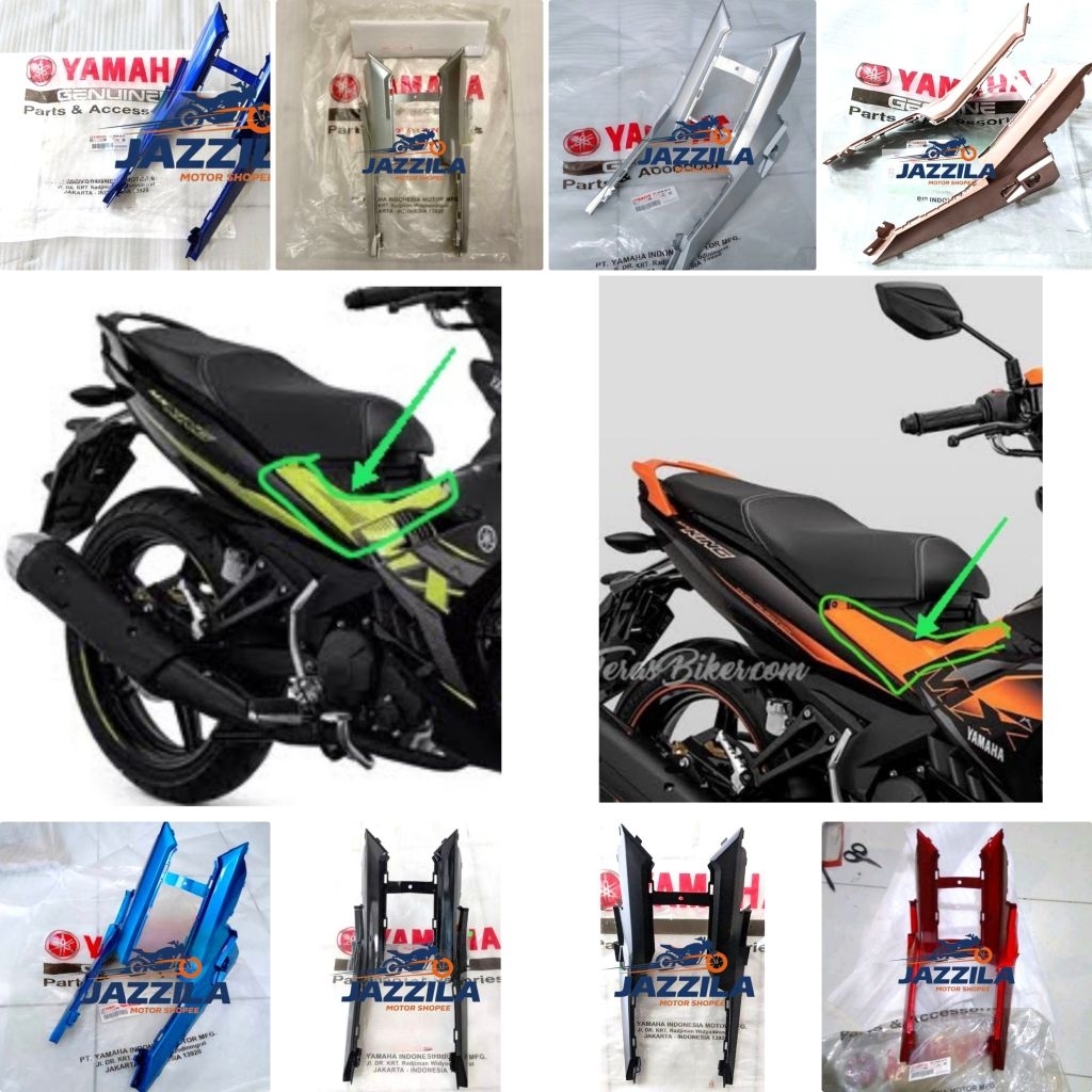 COVER SAMBUNGAN BODY TENGAH YAMAHA JUPITER MX KING MXKING 150 2015 - 2025 ORIGINAL YGP