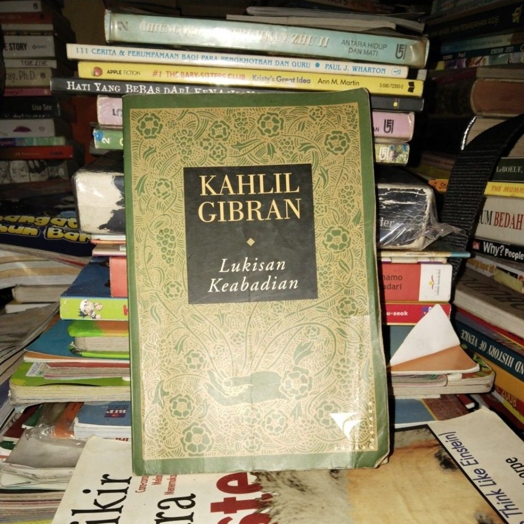 (preloved) kahlil gibran lukisan keabadian original