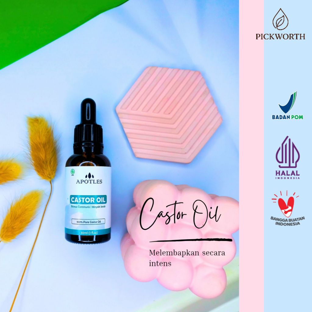 Castor Oil BPOM | Minyak Biji Jarak 30ml