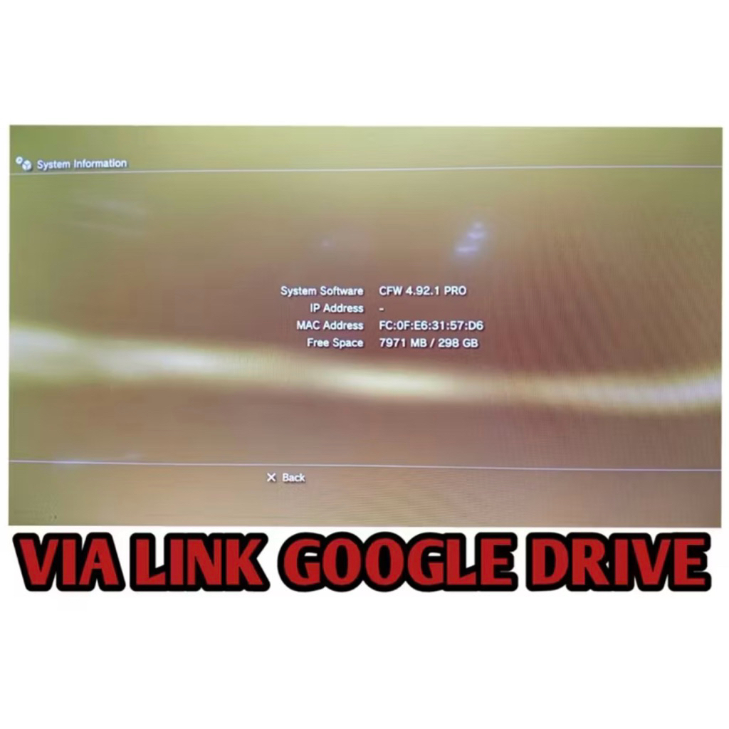 CFW dan HFW 4.92.1 PRO citra mulia Asli original