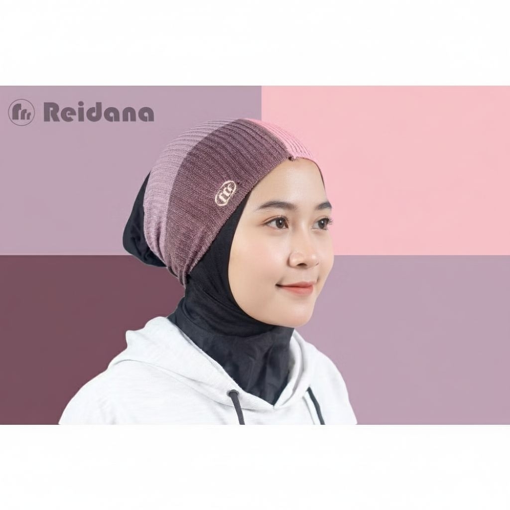 Bandana Bando Ciput Rajut Premium 4 Warna / Inner hijab / daleman hijab (REIDANA) -