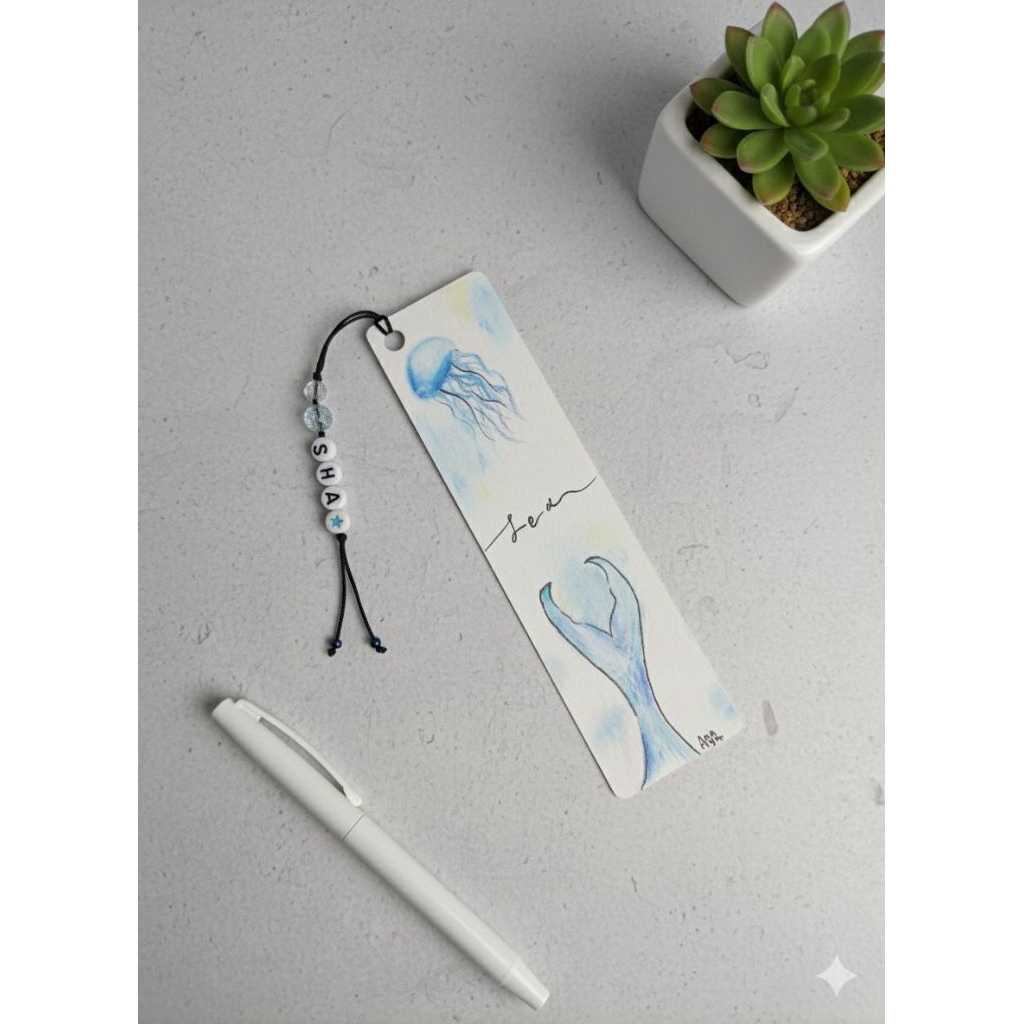 pembatas buku custom / bookmark custom