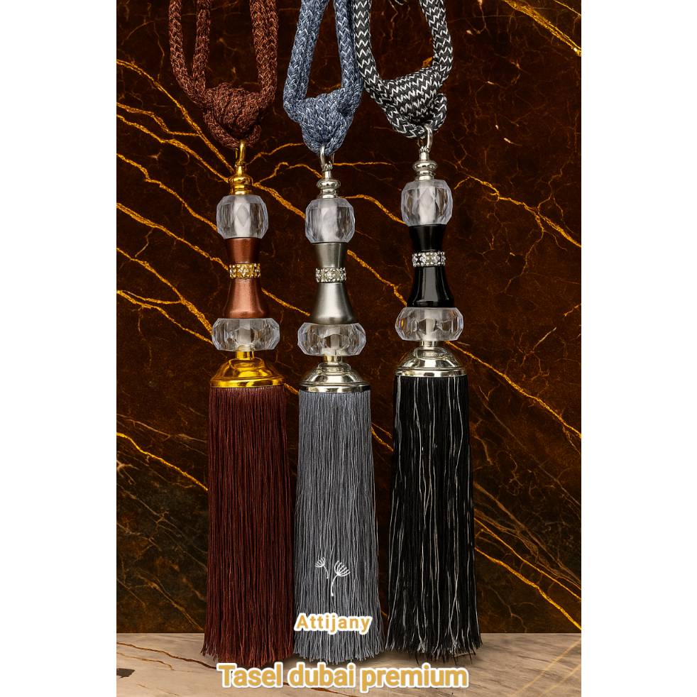 TALI GORDEN SUPER MEWAH-TASEL DUBAI PREMIUM-PENGIKAT GORDEN JUMBO PREMIUM