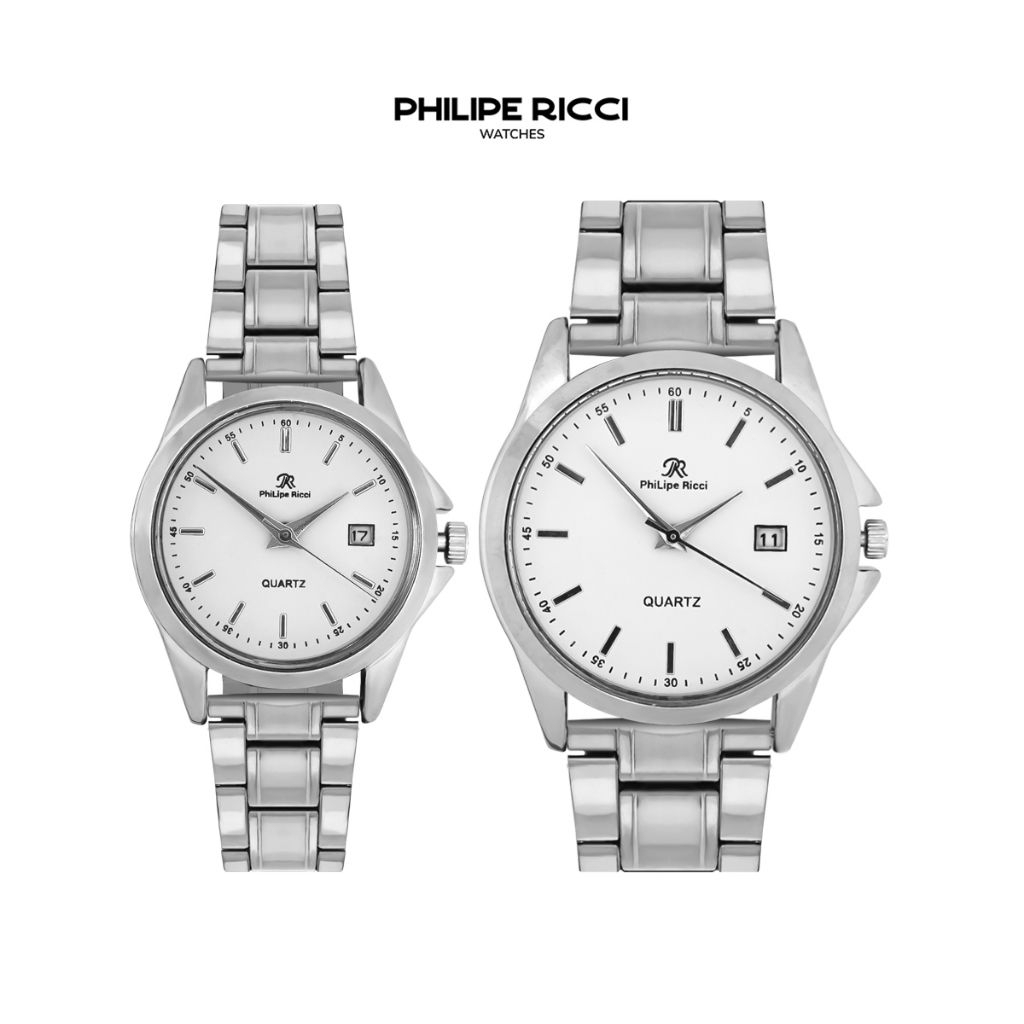 Jam tangan couple Philipe Ricci Original, ex kado