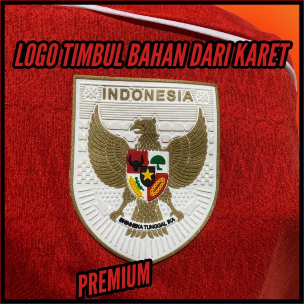 JERSEY TIMNAS PREMIUM EMBOSS LOGO GARUDA