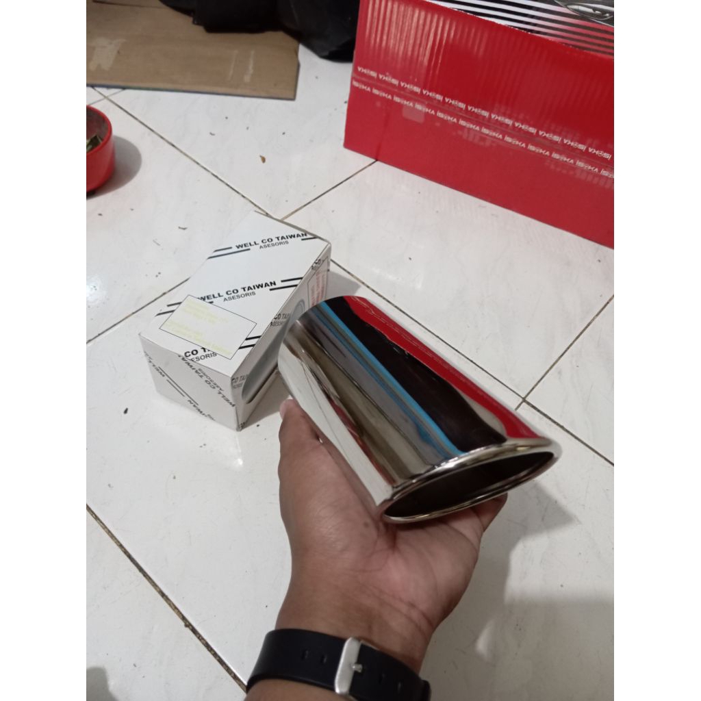 mufler buntut knalpot mobil avanza xenia veloz 2012-2021