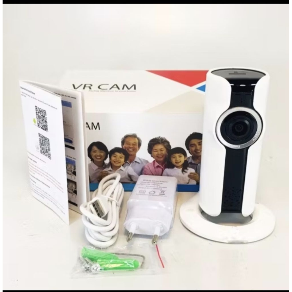 VR Cam 180 Panoramic Camera WiFi - Camera CCTV IP 1080p