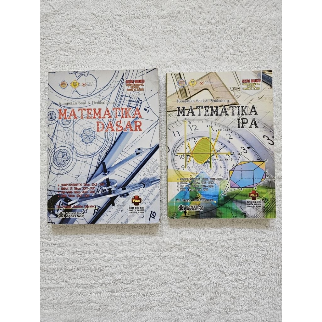 Preloved Buku Kumpulan Soal & Pembahasan Matematika Dasar & Matematika IPA 2013-2016