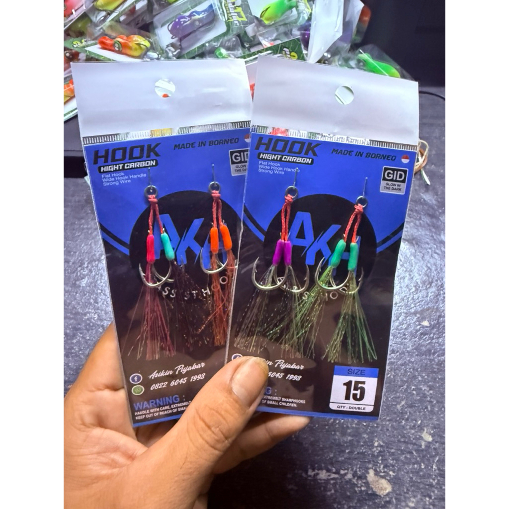 ASIS HOOK METAL JIG BY AKH ASIS HOOK