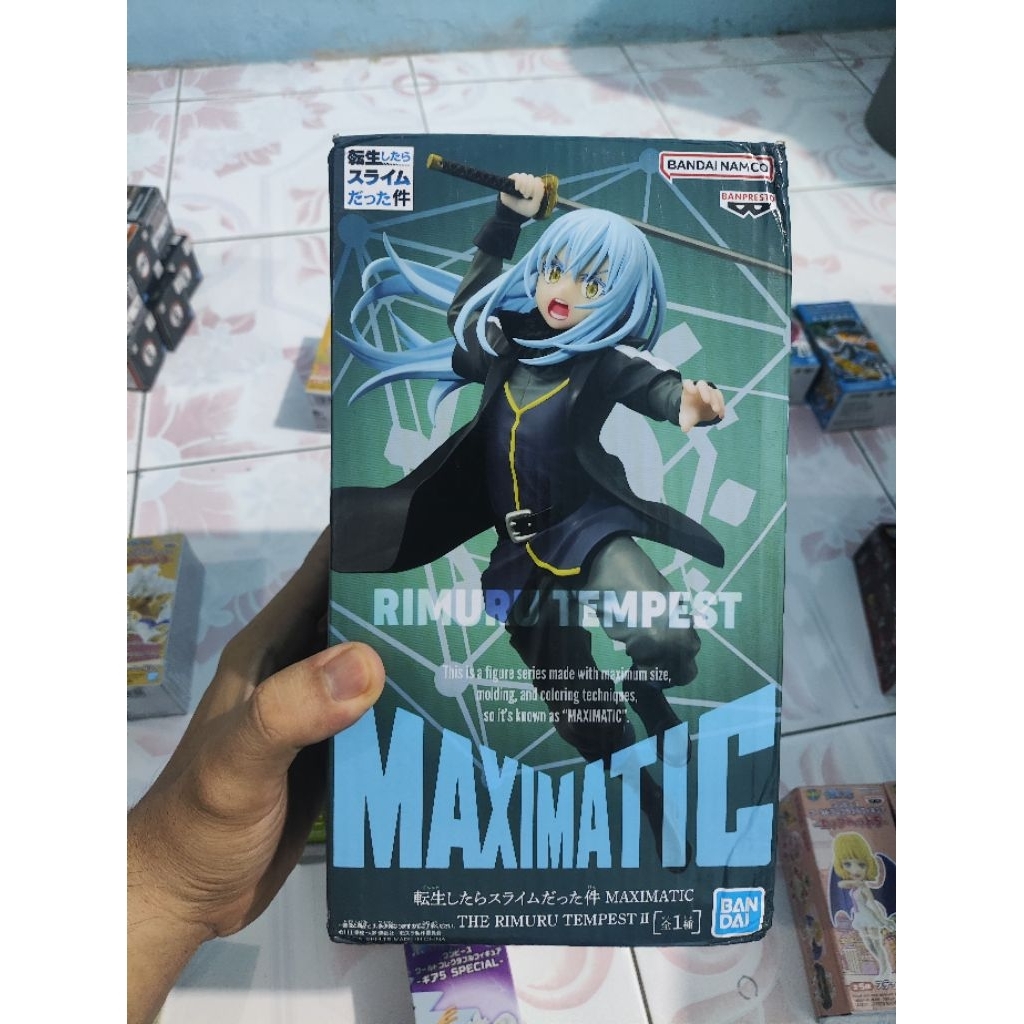 Maximatic Rimuru Tempest Tenshura Original banpresto bandai figure