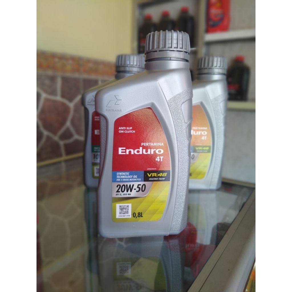 Enduro racing 4T 20w-50 0.8ml original pertamina