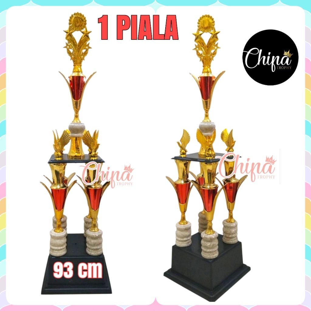 PIALA KAKI 4 MARMER KELOPAK