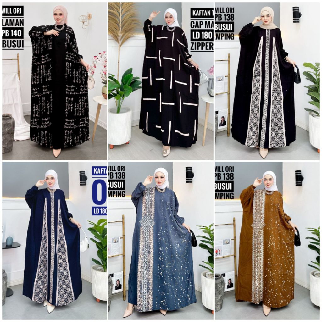 KAFTAN TWILL ORI PEKALONGAN - KAFTAN TWILL BUSUI FRENDLY LD 180CM