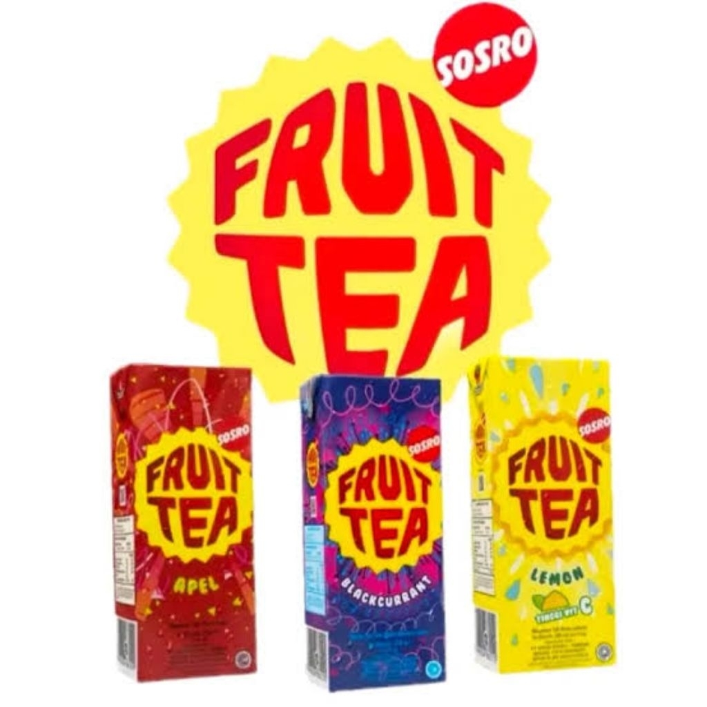 Fruit tea rtd kotak - netto 200ml