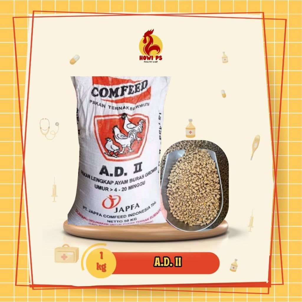 Pakan ayam AD-2 1kg