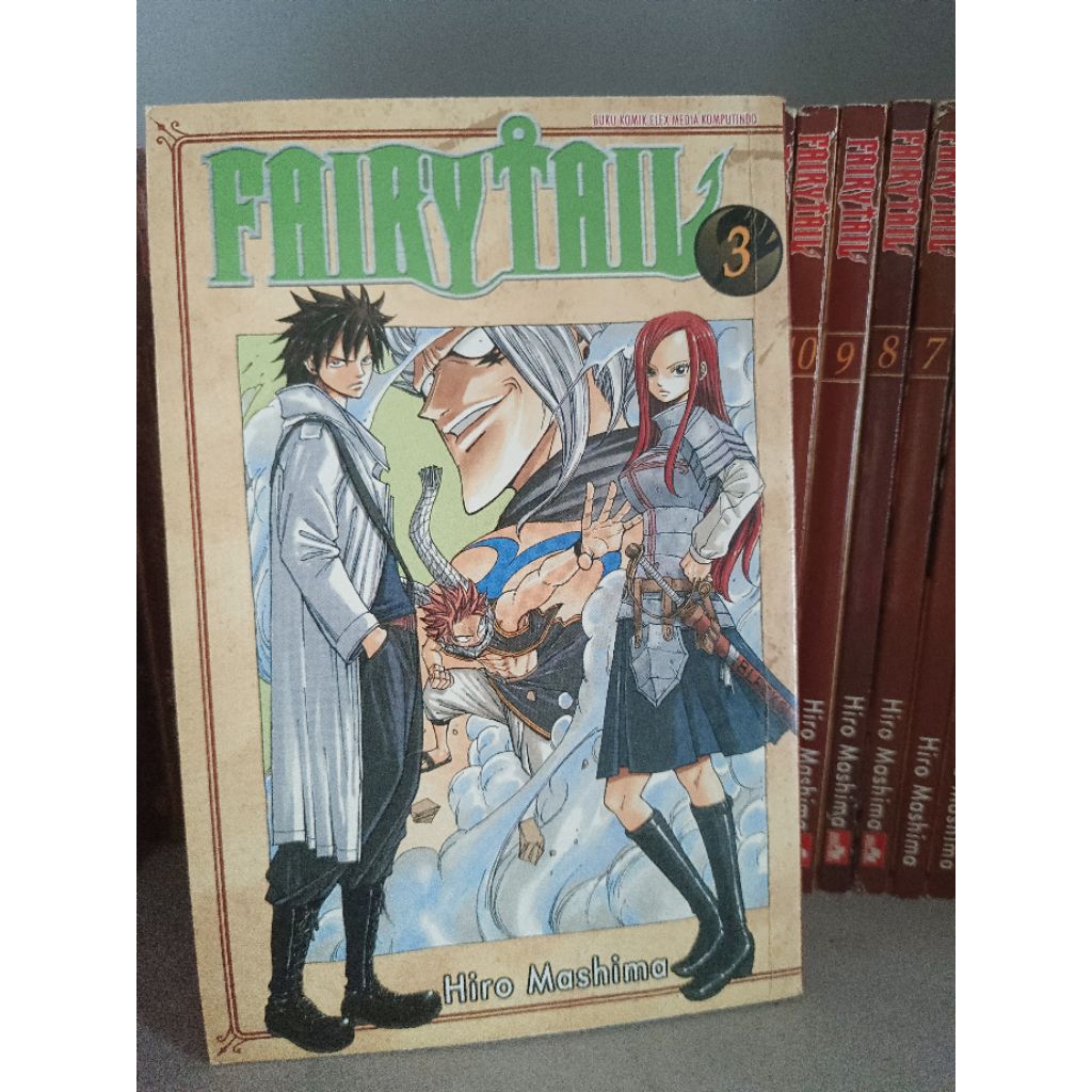 Komik FAIRY TAIL set 46 Buku kondisi sangat mulus bahkan ada segel, Fairy Tail terbitan Elex Gramedi