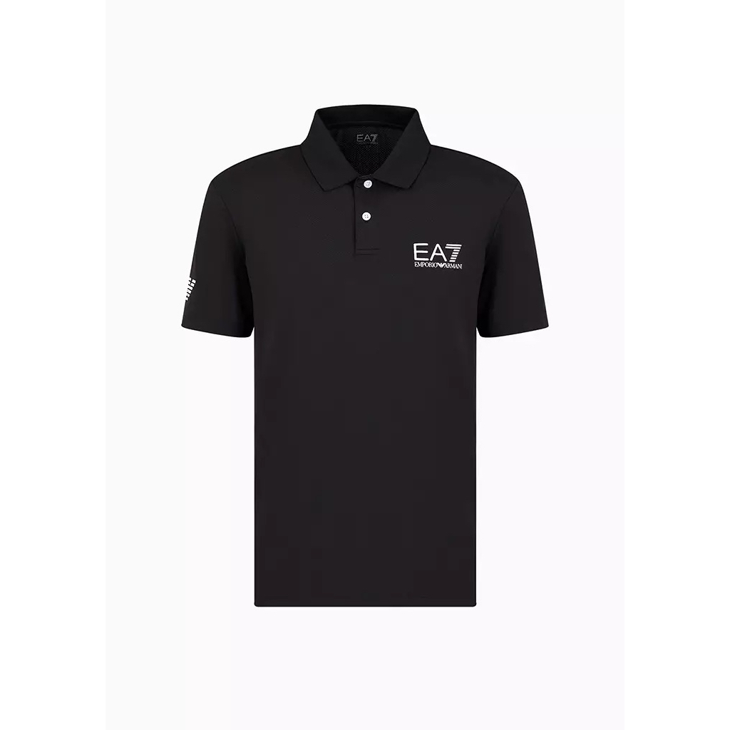 POLO SHIRT PRIA - EA7 PRO BLACK ORIGINAL AUTHENTIC