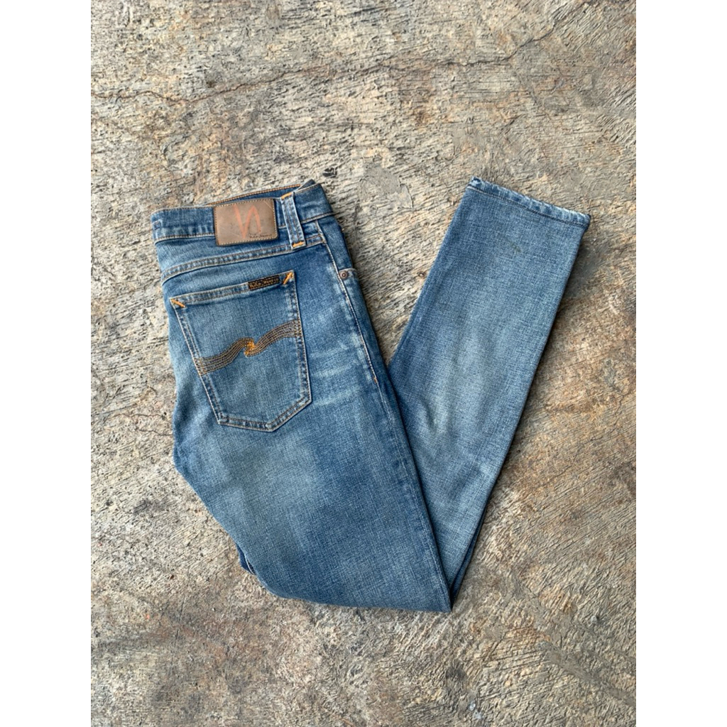 Nudie Jeans Tight Long John Pure Blue