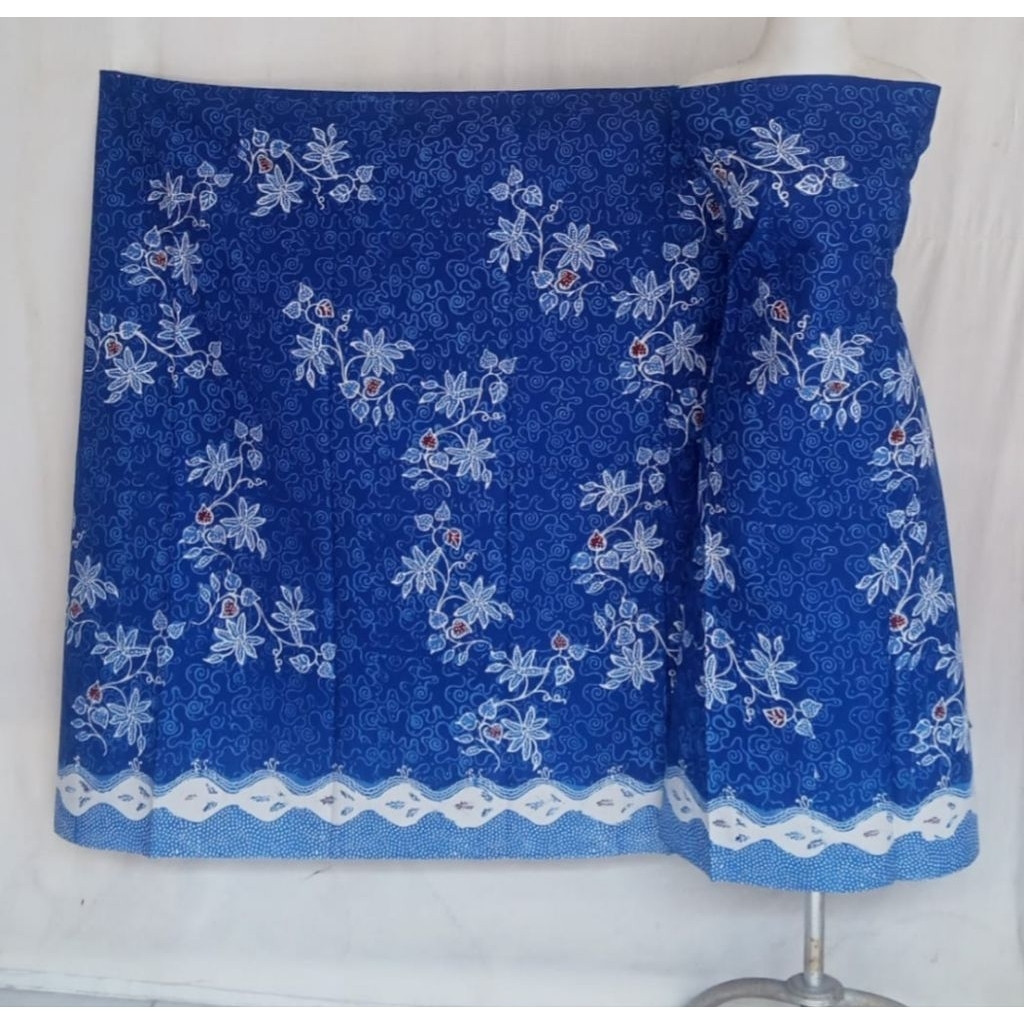 KAIN BATIK MADURA KATUN BIRU