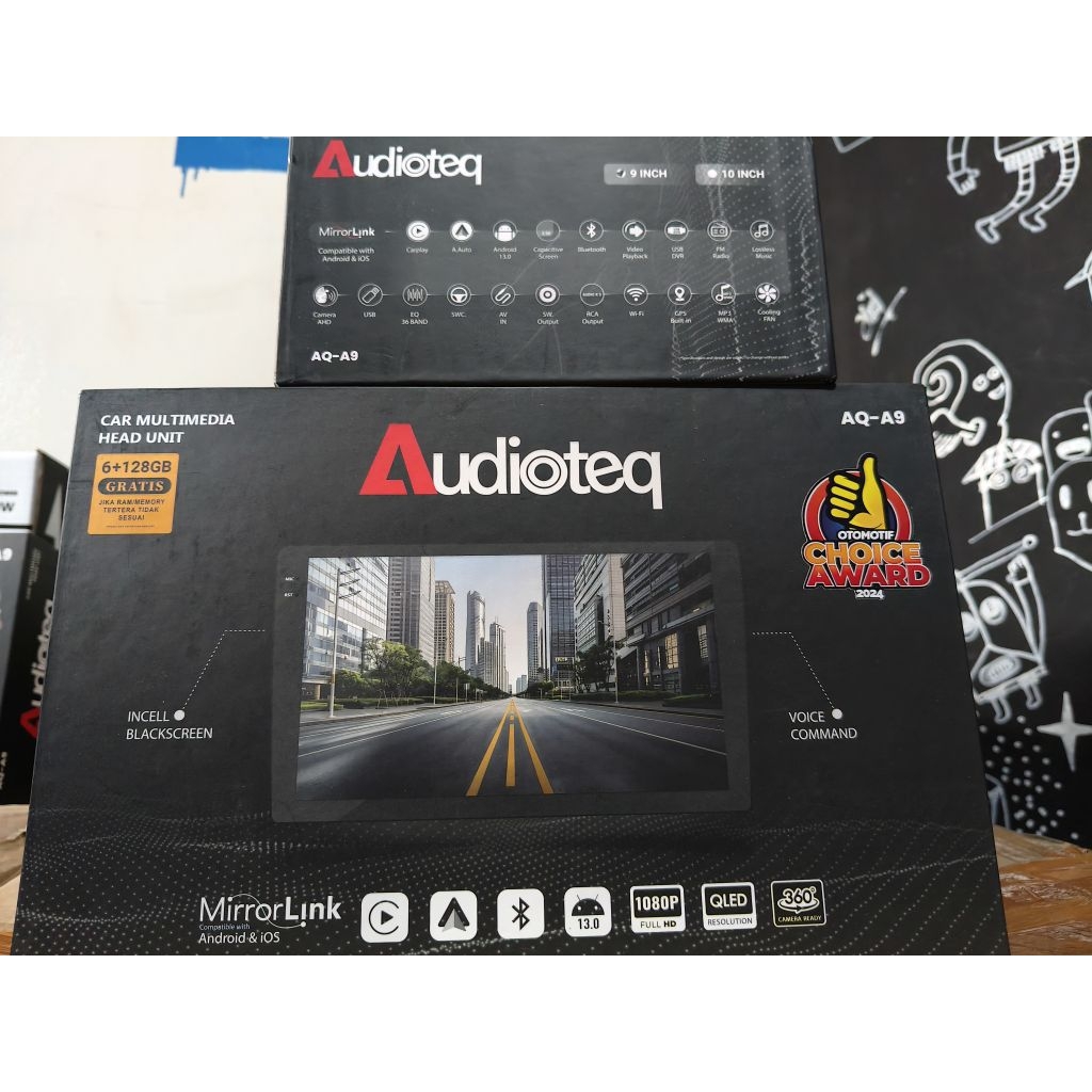 android audioteq 9" ram 6/128