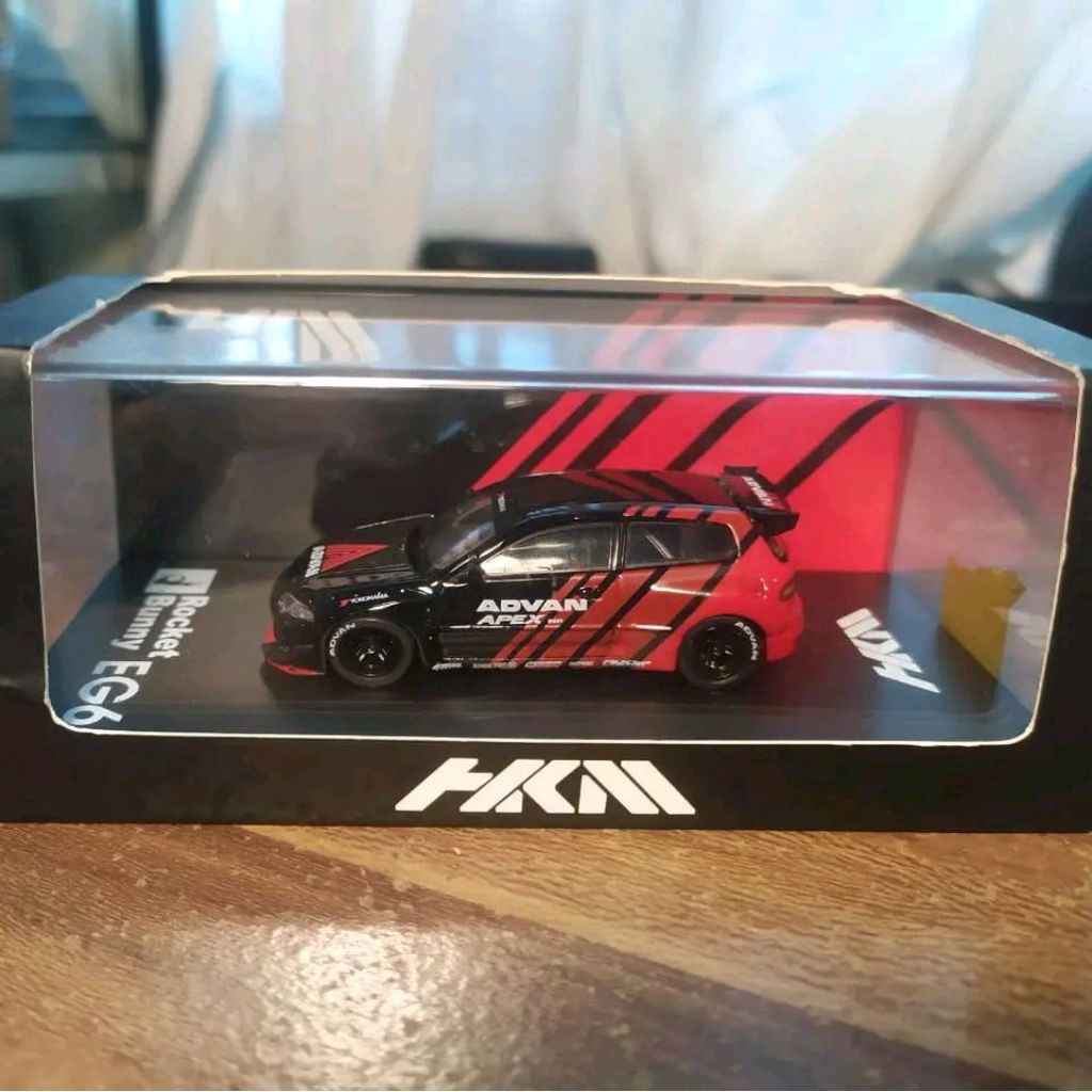 HKM. HONDA CIVIC EG6 ROCKET BUNNY. TEAM ADVAN. (UNSEALEAD)