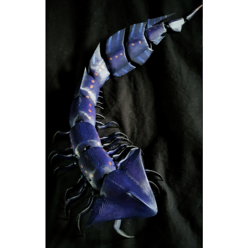 Articulated Shadow Leviathan Subnautica – Figure Monster Laut Artikulasi Bahan Plastik Premium