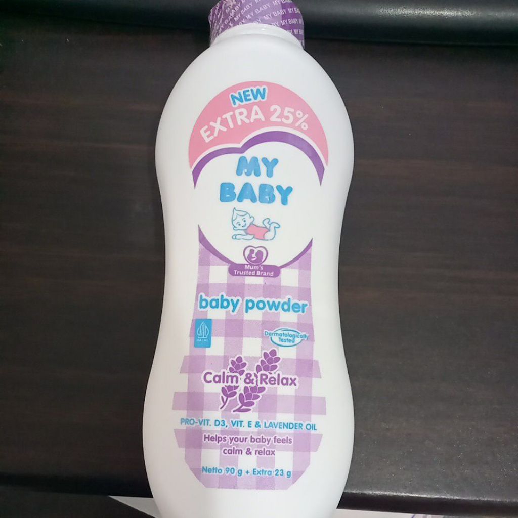 Bedak my baby 100 gr ungu