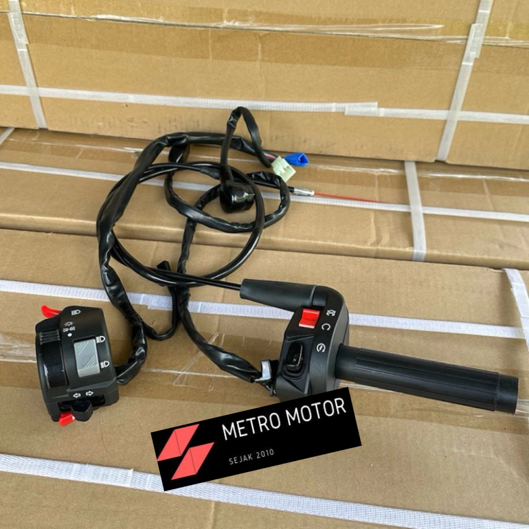 Paket Holder Ksr gas ninja set Holder Saklar vixion sepaket Kanan Kiri