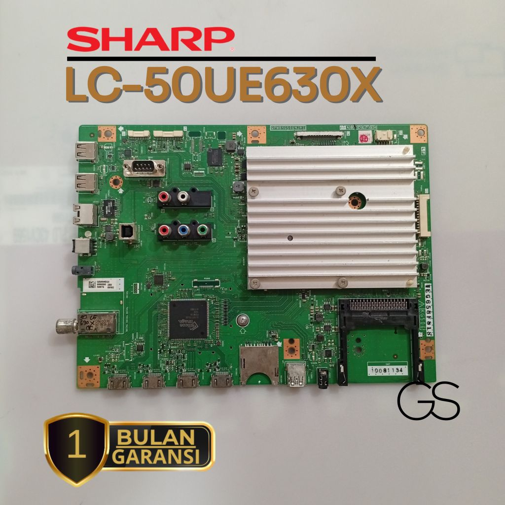 MESIN TV / MAINBOARD TV SHARP LC-50UE630X MB - MOBO - MODUL - MOTHERBOARD TV SHARP