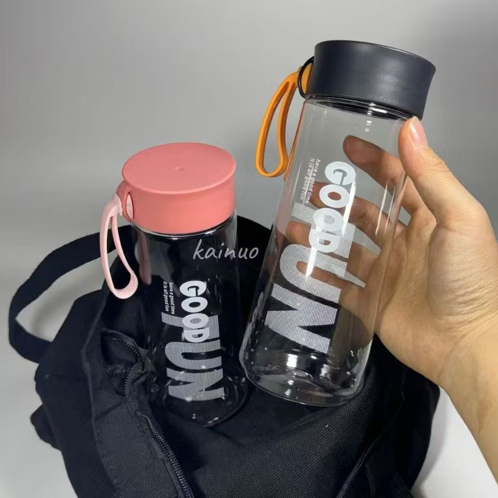 ￼Botol Minum Bening 500ml -  Thumbler Warna Infuse Water Bottle Infuser GOOD FUN