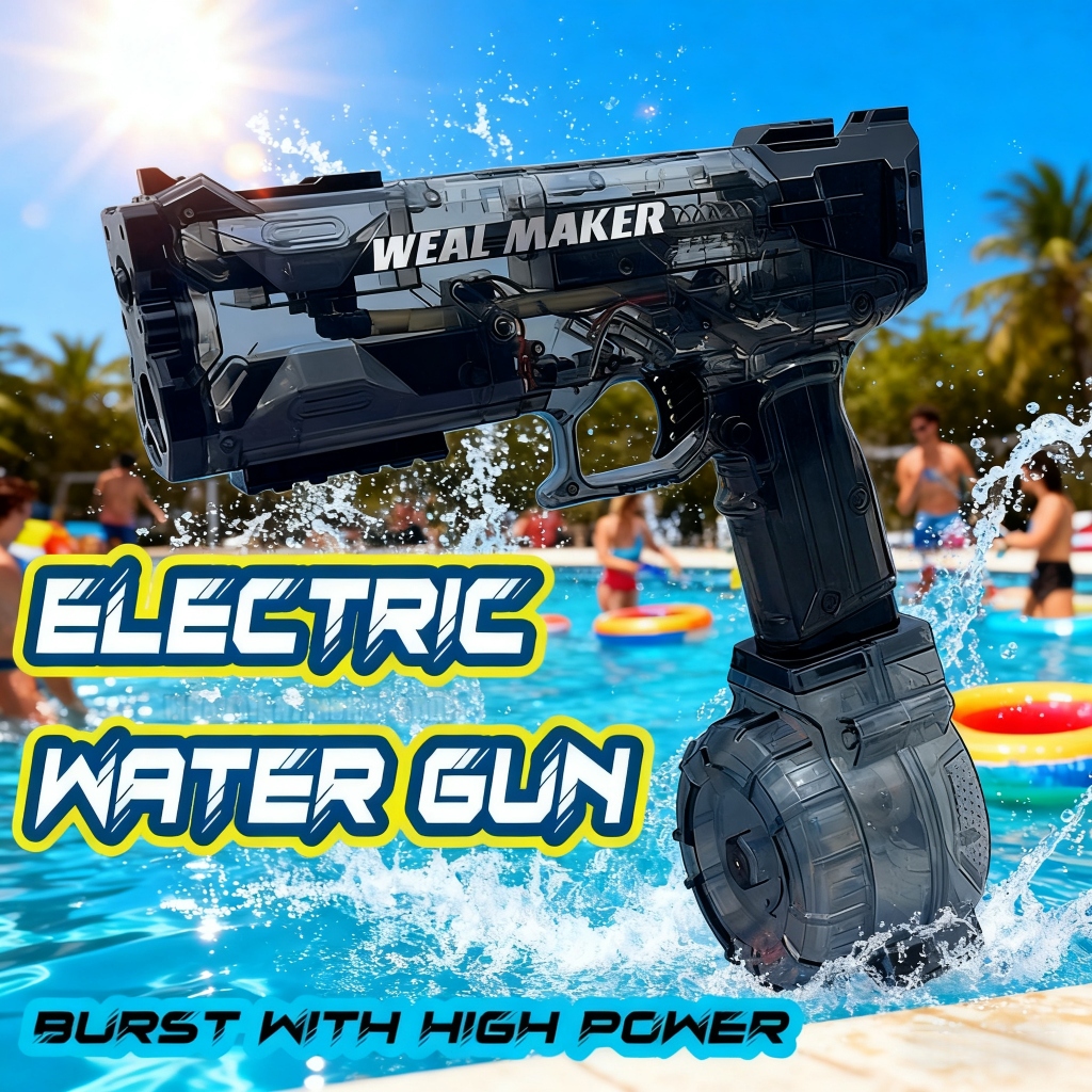 Pistol air Ice Blaster pistol air listrik pistol air mainan pistol air otomatis listrik mainan kolam