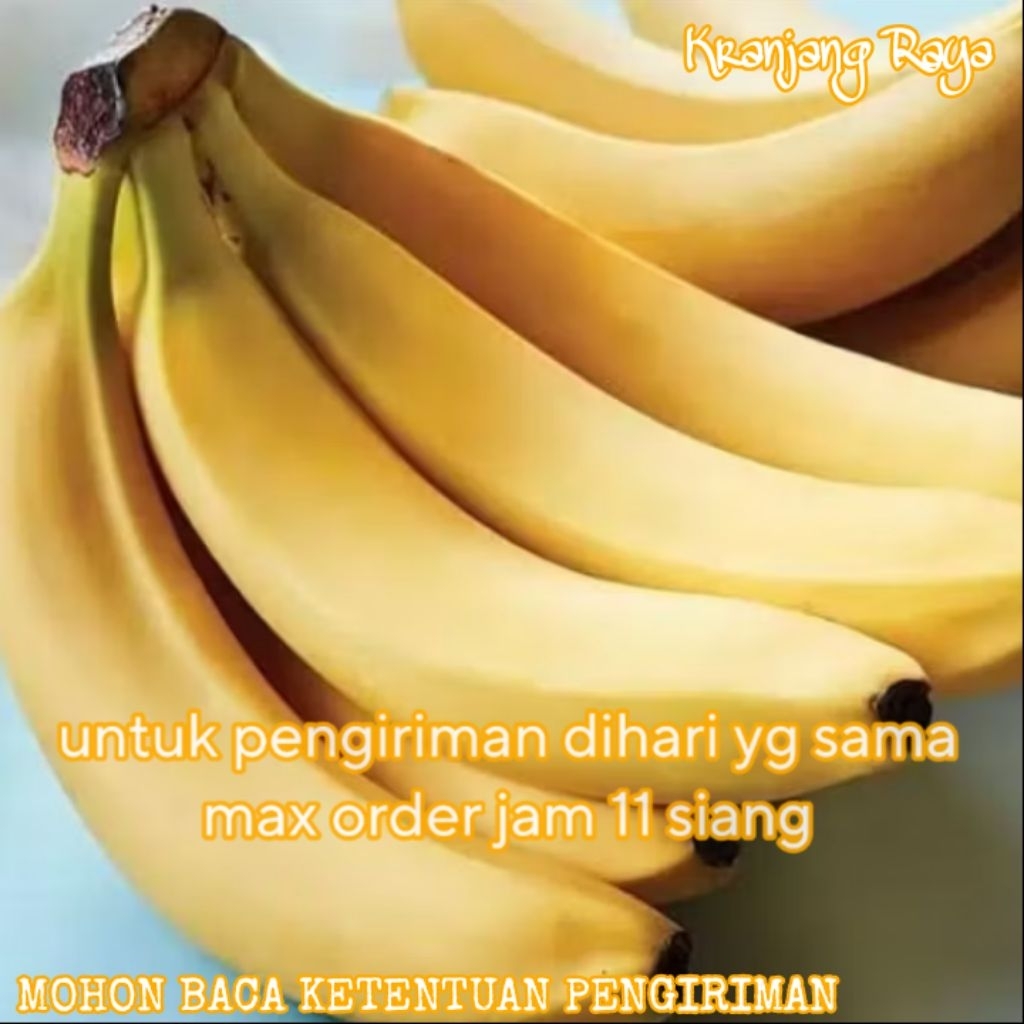Pisang cavendish (1 kg)