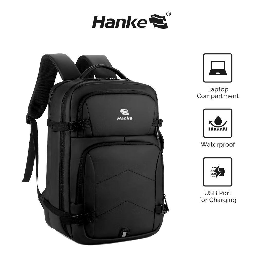 HANKE TAS RANSEL/ BACKPACK/ TAS MODEL KOPER/ TAS LAPTOP