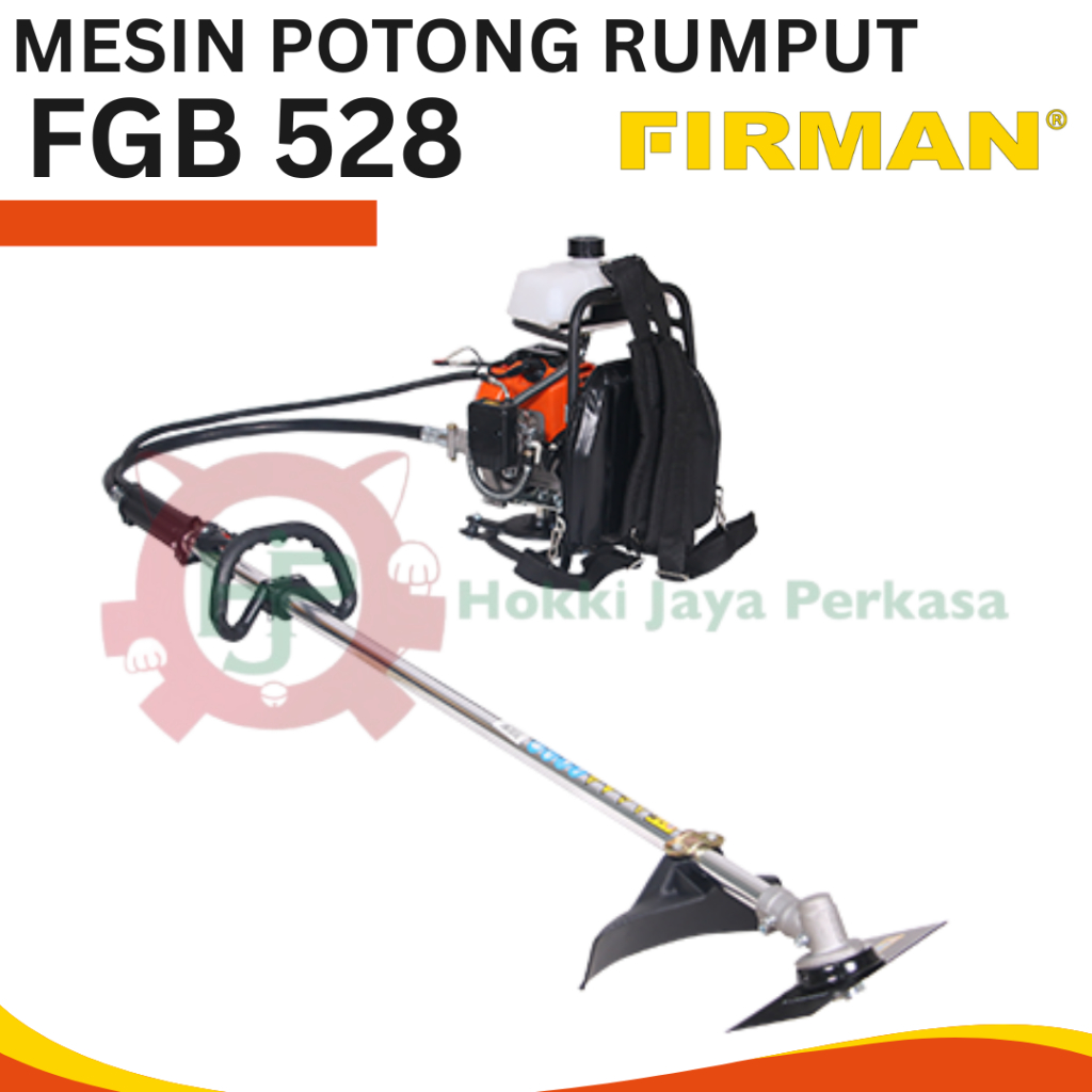 FIRMAN Brushcutter FGB528 (52cc) Mesin  Potong Rumput Gendong Firman 2Tak 1,25KW