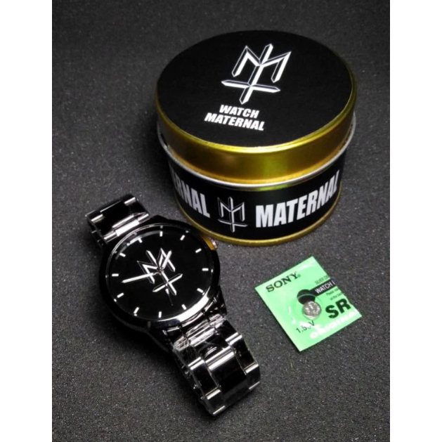 Jam Tangan Pria Keren Maternal / Jam Tangan Rubber / Jam Tangan Rantai Maternal